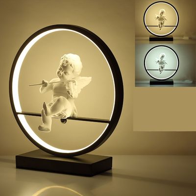 Modern Table Lamp Black White Desk Lights Round Home decorative table lamp(WH-MTB-130)