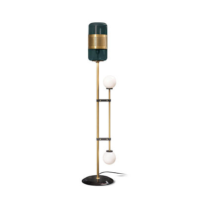 LED living room standing lighting Nordic Hotel deco floor lights home luxury copper fixtures(WH-MFL-36)