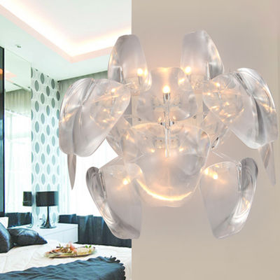 Creative light Transparent Acrylic pendant light Modern minimalist light Lighting dining room Suspension Lamp(WH-AP-169)