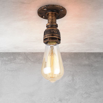 Loft Steampunk Pendant Lights Metal Water Pipe Lamp for Cafe Bar vintage pendant light(WH-VP-76)