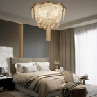 Modern LED Hotel Project tassel chandelier fancy ceiling light(WH-CC-24)