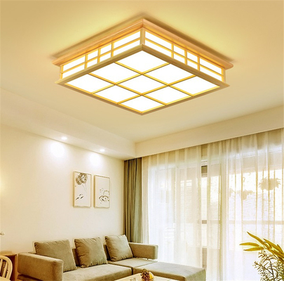 Ceiling Lights Japanese Style Tatami Lamp LED Wooden Ceiling Lighting Dining Room Bedroom Lamp(WH-WA-31)