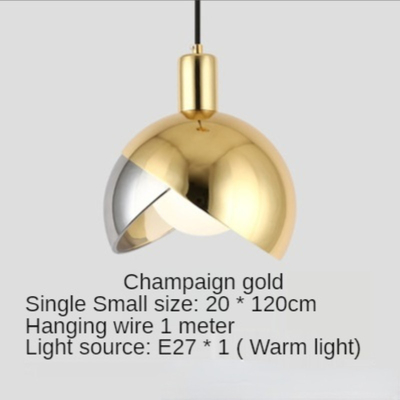 Europe Modern LED Glass Ball Luxury Pendant Light on Dining Room Kitchen island Light(WH-GP-81)