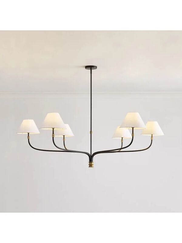 Country Villa Living Room Elegant and Warm Branch Shaped Minimalist Hall Bedroom Study Vintage Pendant Light (WH-VP-312)