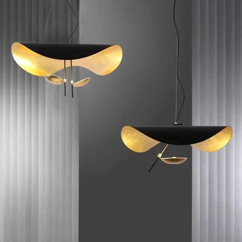 Nordic Creative Flying Saucer LED Pendant Light Personality Minimalist Restaurant Chandelier  （WH-AP-699）