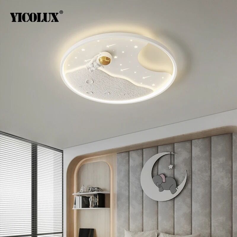 Kitchen Ceiling Light Decor Indoor Lighting Home bedroom astronaut lamp Children Ceiling Lamp(WH-MA-297)