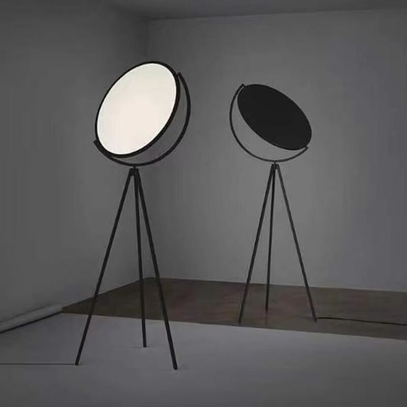 Bedside Floor Lamp LED Tripod Lamp Study Decoration Remote Dimming Flos Superloon Floor Lamp(WH-MFL-197)