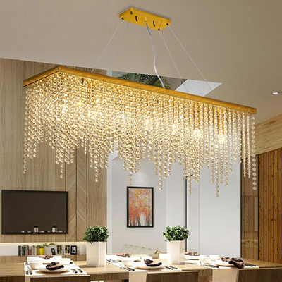 Candelabro de cristal para decoração doméstica nórdica restaurante candelabro extra grande ((WH-CA-106)
