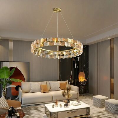 Lustres de acrílico modernos para sala de estar, quarto, luz pendente suspensa (WH-CY-265)